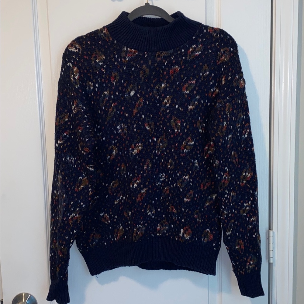 Women's Multicolor Knit Sweater